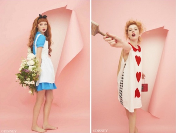Japanese lingerie maker Peach John charms us with line of Alice in Wonderland themed loungewear